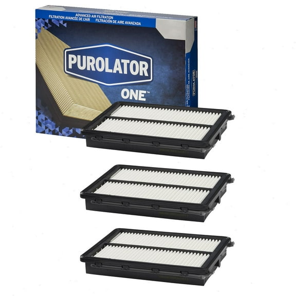 3 pc Purolator ONE A39155 Air Filters for 747 Intake Inlet Manifold Fuel Delivery Filters