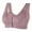 Purple, variant on Audhol Cotton Bras for Women Wirefree Front Closure Bras for Women Purple 44