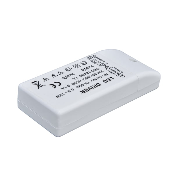 LED LED Controlador 12W 12V DC 1A Transformador de Potencia LEAM LED Corriente Constante Potencia AC