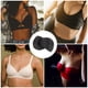 thumbnail image 3 of 4 pares de almohadillas de sujetador de copa suave extraíble almohadillas de espuma accesorios de ropa interior deportiva (negro), 3 of 6