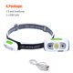 thumbnail image 1 of Mini recargable potente Sensor faro pesca Camping USB cabeza linterna COB LED cabeza linterna linterna frontal Tan Jianjun unisex, 1 of 2