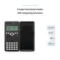 thumbnail image 2 of Sidaley Calculadora científica Bloc de notas Pantalla digital portátil profesional Pantalla LCD Dispositivo de cálculo Útiles escolares Electrónica, 2 of 6