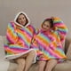 thumbnail image 4 of Sudadera con capucha de gran tamaño, manta de Sherpa de lana de felpa a juego para la familia, ropa para el hogar, venta, 4 of 4