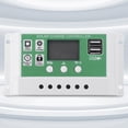 thumbnail image 1 of Controlador De Carga Solar 10A 20A 30A 40A 50A 60A Controlador de carga 12V 24V PMW Pantalla LCD (20A) Tmvgtek Libre de BPA, 1 of 3