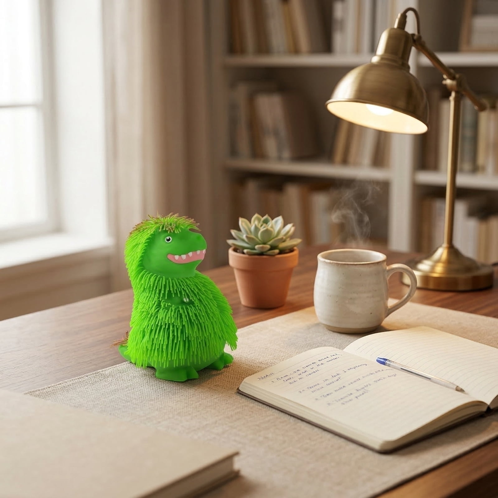 Relaxation Toys, Dinosaur Toys, Stress Toys, Slow Rising Stress Ball, Sensory Toys, Squeeze Toys, All Ages Toys, Rubber Ball, 6 In, Bright Green, Sensory Squeeze, 1 Pc