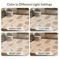 thumbnail image 7 of ODIKA 9'x12' Beige Modern Abstract Geometric Shapes Washable Area Rug Minimalist Scattered Dots Curved Lines Artistic for Master Suite, California King, Under Bed, Non-Shedding, Easy Care, 7 of 7