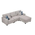 thumbnail image 2 of Legend Vansen Fabric Flexible Combination Module Reversible Sectional Sofa, 2 of 9