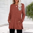 thumbnail image 2 of ZJXFGS Short Sleeve Sweaters Sweaters for Women Knit Pullover Tops Women Womens Short Sleeve Sweaters Red 2XL, 2 of 4