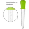 thumbnail image 3 of 8 Clear 5ML Graduated Pipettes, Multicolor Silicone Plastic Pipettes with Ball Tip, for Making Kitchen Confectionery Oil Glue, 3 of 5