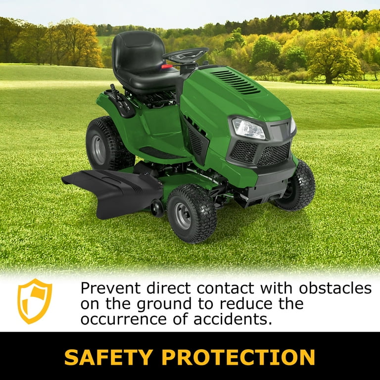 KOJEM 42 Mower Deck Deflector Shield for Craftsman Husqvarna Poulan Sears and more Mowers with 42in deck W Mounting Hardware