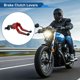 thumbnail image 2 of Palanca de freno y embrague corta larga para Kawasaki ZX14R 2006-2017, palanca de manillar de motocicleta ajustable, aleación de aluminio, mango rojo con extremo negro, 2 of 6