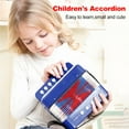 thumbnail image 4 of Accordion Instrument 7 Keys 2 Bass Small Accordion Educational Musical Instrument Christmas Gift Choice, 4 of 6