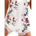 thumbnail image 4 of XXLvision Women Floral Sleeveless Cami Tank Tops Female Summer Strappy Vest T-Shirt, 4 of 4