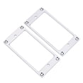 thumbnail image 2 of 2Pcs Humbucker Pickup Mounting Ring Metal Bridge Neck Pickups Cover Frame Replacement Part, 2 of 7