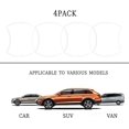 thumbnail image 5 of 4PCS Sticker, Carbon Fiber Anti-Scratches Car Door Cup Protector, Non-Marking Auto Door Handle Protective Film, Universal for Most Car Handles, 5 of 7
