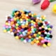 thumbnail image 2 of BRIGHTFUFU 200 bolas de peluche de 10 colores surtidos, hechas a mano, para jardín de infancia (10 mm, colores surtidos), 2 of 7