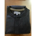 thumbnail image 2 of Club Room Mens Sweater Navy Small Henley Pullover Solid   Blue S, 2 of 3