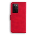 thumbnail image 2 of Wallet Case for Samsung Galaxy S21 Ultra, Shockproof TPU Inner Case with RFID Blocking Credit Card Holders, PU Leather Folding Book Flip Magnetic Phone Cover for Galaxy S21 Ultra,Red, 2 of 6