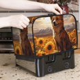 thumbnail image 7 of Sikiie Vintage Cute Corgi Sunflower Toaster Covers 2 Slice Dustproof Toaster Cover Bread Machine Cover, Dustproof Cover - 11.4" x 7.5" x 7.9", 7 of 7
