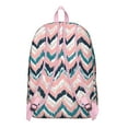 thumbnail image 3 of Women's Bohemian Zipper Backpack, Stylish Floral Print Rucksack with Front Pocket, Durable Lightweight Bag for School, College, Work Commute, Travel, Ideal Gift, 3 of 5