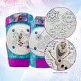 thumbnail image 3 of Set de rodilleras, coderas y guantes acolchados BELL Disney Frozen para niños, 3 of 7