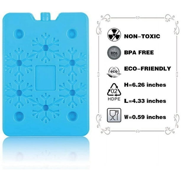 Paquete De Hielo Healthy Packers – Juego De 5 Colores Para Lonchera, Fácil De Usar