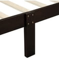 thumbnail image 6 of Harper & Bright Designs Wood Platform Bed Twin Bed Frame Mattress Foundation, Espresso, 6 of 7