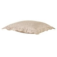 thumbnail image 4 of My Texas House Tan Floral Scallop 18" x 18" Outdoor Pillow, 4 of 7