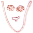 thumbnail image 3 of Rizador de pelo de seda, varillas rizadoras sin calor, diadema con varillas rizadoras sin corazón, rulos rizadores, diadema suave para peinar el cabello de bricolaje, 3 of 5