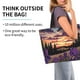 thumbnail image 2 of Disketp Starry Night Purple Irises Bolsa Tote Estampada para Mujer, Bolso de Hombro y de Mano para Compras y Viajes, 2 of 8