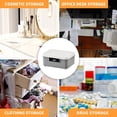 thumbnail image 4 of 4 Gallon Lockable Storage Container Bin with Combination Lock, Portable Plastic Safe Box for Car, Office, Home & Outdoor, 4 of 4