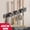 Gray 2, variant on Non Perforated Mop Rack Iron Wall Mounted Mop Broom Storage Rack Home Storage And Storage Shelf Multi Scenario Use