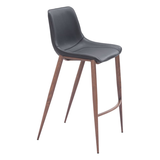 Banco de Bar Magnus 2 Negro - Kessa Muebles