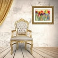 thumbnail image 3 of Ohland, Christa 32x25 Gold Ornate Wood Framed with Double Matting Museum Art Print Titled - Farbklange V, 3 of 4