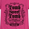 thumbnail image 3 of Disney - Haunted Mansion Parks Attraction - Tomb Sweet Tomb - Toddler & Youth Girls Short Sleeve Graphic T-Shirt, 3 of 5