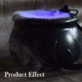 thumbnail image 2 of Halloween Witch Cauldron Fog Maker，12 LED Cauldron Smoking，Halloween Mist Maker Fogger Water Fountain Fog Machine Color Changing Party Prop，Halloween Decoration, 2 of 7