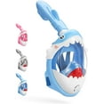 thumbnail image 1 of Masque Intégral de Plongée en Apnée pour Enfants - Masque de Snorkeling pour Enfant HD Vue Marine Anti-Buée Anti-Fuite, 1 of 7
