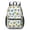Excavator and Tree, variant on Excavator and Construction Worker 17" School Backpacks for Teens,Waterproof Oxford Fabric,S-Shape Padded Straps for School,Travel,Hiking,Camping