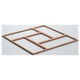 thumbnail image 4 of Ekena Millwork 11 3/8"W x 11 3/8"H x 1/4"T Small Sheffield Decorative Fretwork Wood Wall Panels, Cherry, 4 of 18