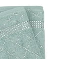 thumbnail image 4 of Atlas Hand Towel (Set of 2) - Aqua, 4 of 7