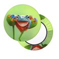 thumbnail image 3 of Round Bar Stool Seat Covers, Flying Frog On Branch Elastic Round Chair Cover Stool Seat Slipcover Bar Stool Cushions Round Pad for 12-14 inch, 3 of 7