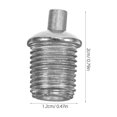 thumbnail image 2 of OUNONA 10Pcs Wire Rope Clamp Iron for Home Lighting Adjustments, 2 of 5