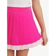thumbnail image 3 of Justice Girl's Colorblock Pleated Active Skirt, Sizes XS - XLP, 3 of 8