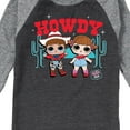 thumbnail image 3 of LOL Surprise! - Howdy Neon  - Toddler And Youth Raglan Graphic T-Shirt, 3 of 6