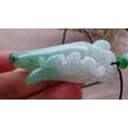 thumbnail image 5 of Certified Green Burma Natural A Jade jadeite Pendant Bat Peach Ruyi Necklace 657862 TN, 5 of 10