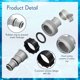 thumbnail image 4 of 4 pcs tuyau de rechange Compatible avec piscine hors terre tuyau de Compatible avec de Pompe de Filtre de Piscine(59X1.25 inch), 4 of 5