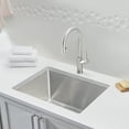 thumbnail image 4 of Quatrus R15 25" Single Bowl Dual Mount Stainless Steel Laundry Sink, 4 of 5