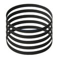 thumbnail image 1 of 5PCS 5mm Turntable Belt Replacement Fold Length 47-150MM for RetroVinyl Record Player for Belt-driveners Turntables Fold in half 105mm, 1 of 5