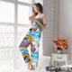 thumbnail image 5 of Fotbe Rainbow Animals on Noah's Ark Pantalones de Pijama para Mujer, Pantalones de Dormir, Pantalones Pj con Cordón y Bolsillos-X-Large, 5 of 6
