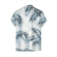 thumbnail image 6 of Mens Hawaiian Shirt Short Sleeve Button Down Shirts Tropical Floral Summer Beach Shirts,S-3XL, 6 of 7